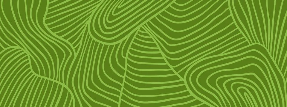 Green vineyard pattern and farm field texture for wine background or agricu.. Stock Illustration