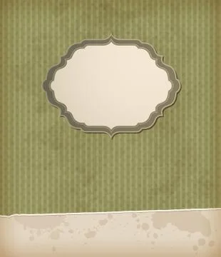Green vintage background Stock Illustration