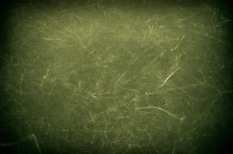 Green vintage scratched cloth Stock Photos