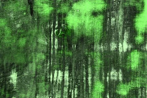 Green vintage texture of pine with big cleared spots - background Stock Illustration