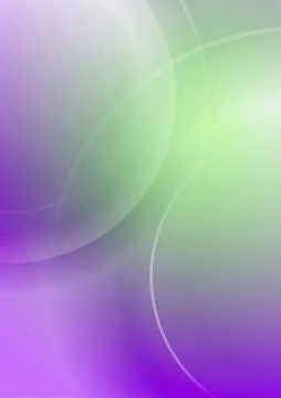 Green violet minimal blurred circles abstract concept background Stock Illustration