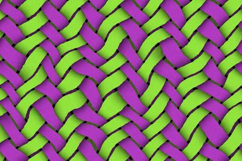 Green - violet twill background Stock Illustration