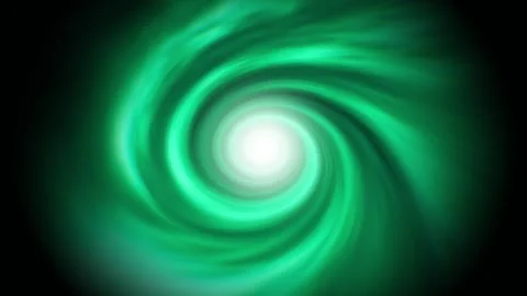 Green Vortex Tunnel Stock Footage 276542493