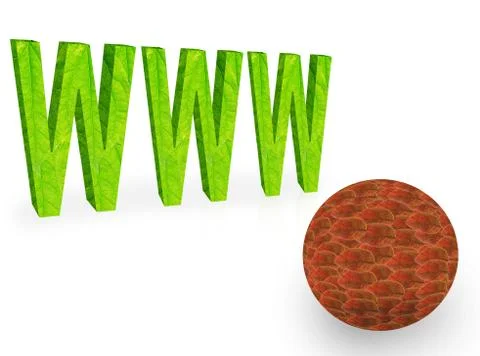 Green w Stock Illustration