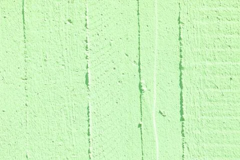 Green wall background with structure of plaster Stock Photos