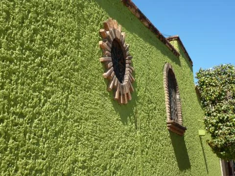 Green wall Stock Photos