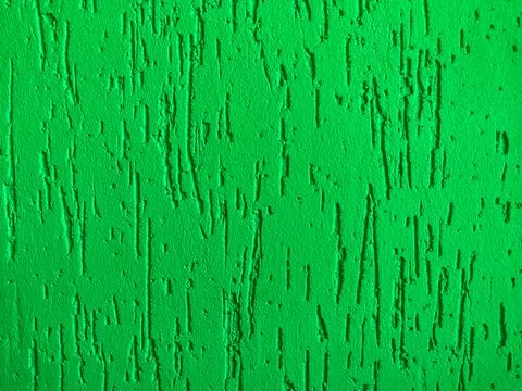 Green wall texture. Embossed wall. Foto stock