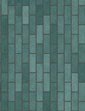 Green wall used as a background Stock Illustration
