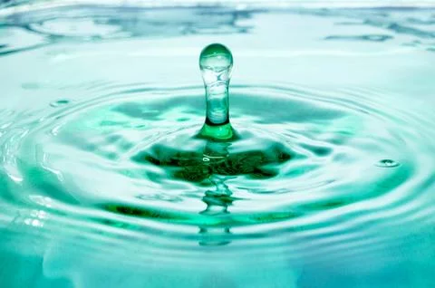 Green water Stock Photos