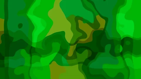 Green water waves moving Stock Footage 282533813