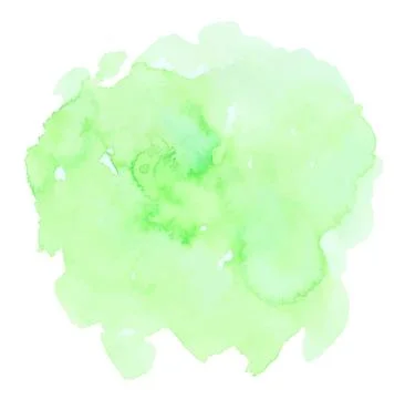 Green watercolor vector texture Stock Illustration