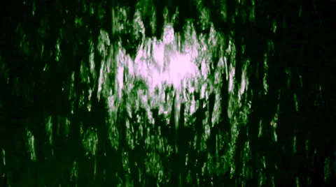 Green waterfall Stock Footage 31697956