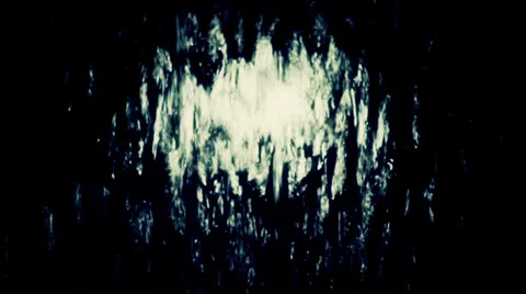 Green waterfall Stock Footage 31709248