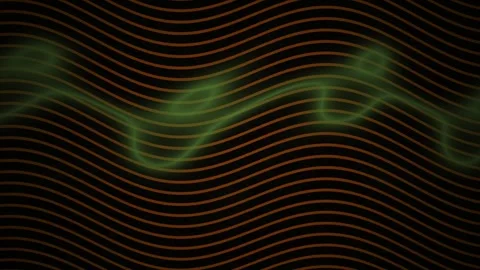 Green Wave Abstract Background for Modern Technology and Creative Presentatio Stock Footage 343723376