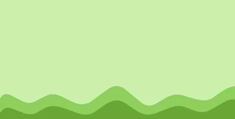 Green wave background Stock Illustration
