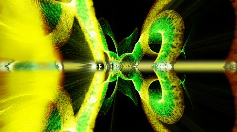 Green Wave Core Stock Footage 713068