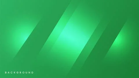 Green wave curve abstract presentation background Stock Illustration