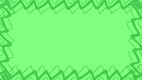 Green wave frame Stock Footage 307852810