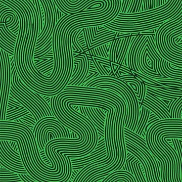 Green Wave Line Pattern Striped Line Background. Green Wave Line Pattern C... Stock Photos