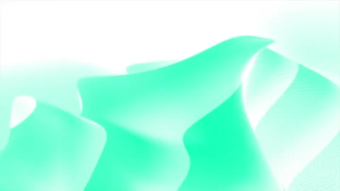 Green Wave Loop Motion Background 스톡 동영상 247522685