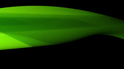 Green Wave over Black Stock Footage 26148813