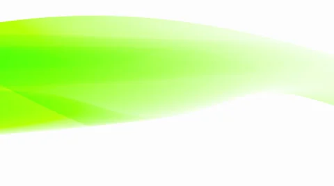 Green Wave over White Stock Footage 26148945