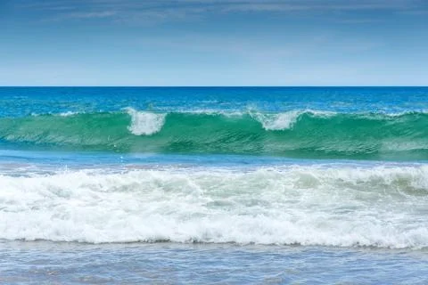 Green wave Stock Photos