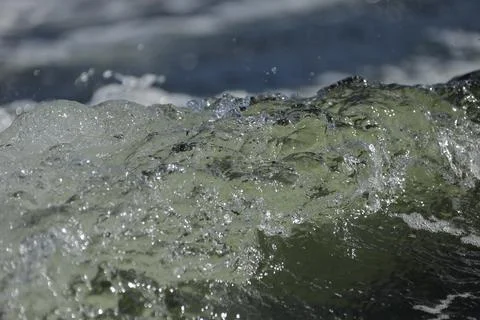 Green wave Stock-Fotos