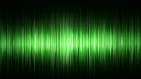 Green waveform Video stock 22519778