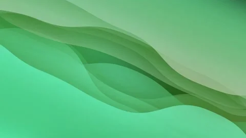 Green waves abstract Stock Footage 166442151