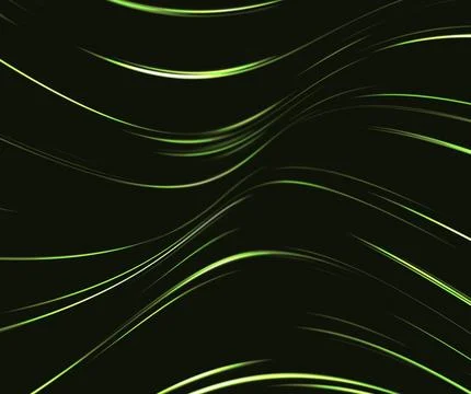 Green Waves イラスト素材