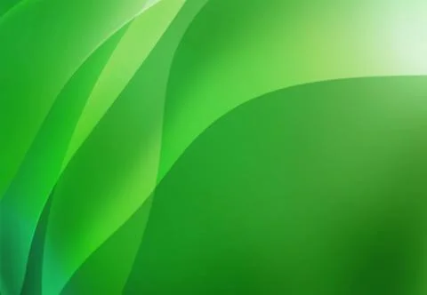 Green waves Stock Photos