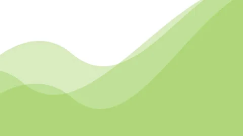 Green waves - seamless loop Stock Footage 975944