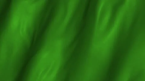 Green Waving Flag Stock Footage 12262015