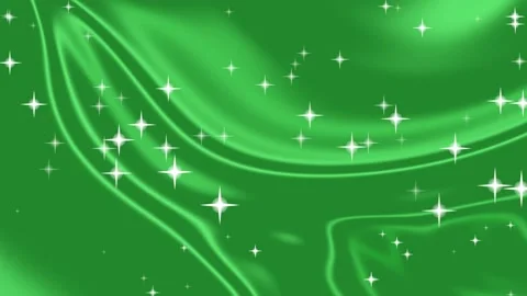 Green wavy background with white starburst shapes Stock Footage 331648152