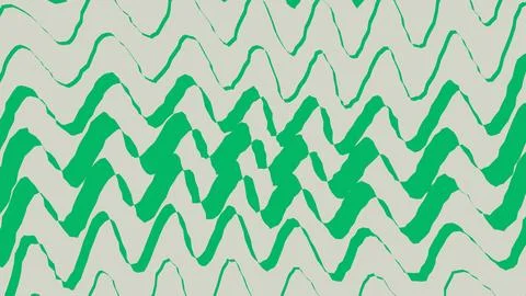 Green wavy lines pattern on a light grey background 스톡 일러스트