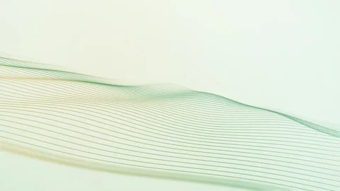 Green Wavy Parallel Lines Stock Footage 347667086