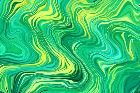 Green wavy pattern background design graphic artist accents stylish and vib.. Stock Photos
