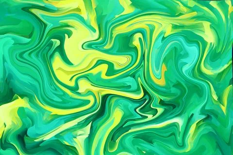 Green wavy pattern background design graphic artist accents stylish and vib.. Stock Photos