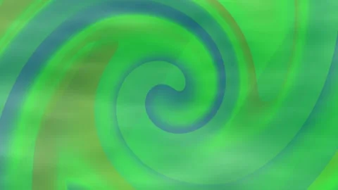 Green wavy pattern spin at center Stock Footage 201333650