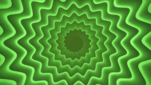 Green Wavy Spiral Rotating Hypnotic Background 스톡 동영상 241205519