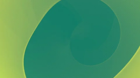 Green wavy surface. Geometric background design. 3d rendering loop animation HD Stock Footage 160852000