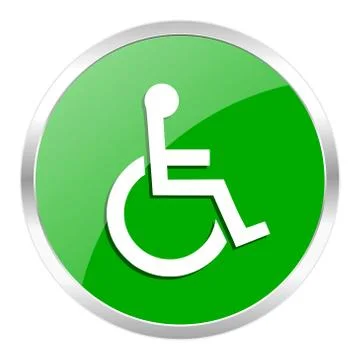 Green web gloosy button Stock Illustration