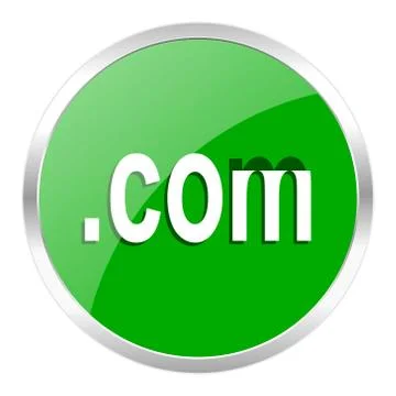 Green web gloosy button Stock Illustration
