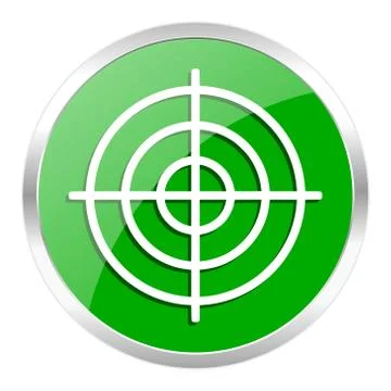 Green web gloosy button Stock Illustration