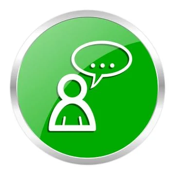 Green web gloosy button Stock Illustration