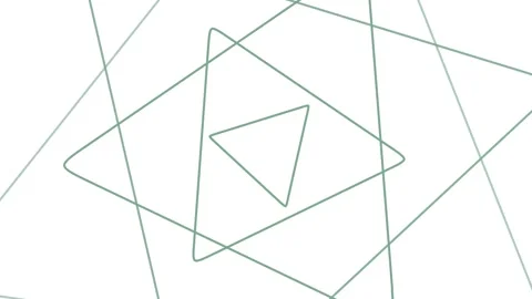 Green white background. space for text. 2d triangles. Stock Footage 274531212