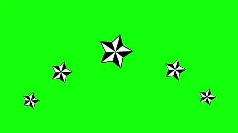 Green, White, Black Screen on Green Screen Background Horizontal 16:9 Vídeo Stock 339348780