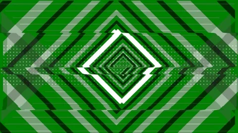 Green white geometric background lines pattern design diamond middle football Stock Footage 314065186