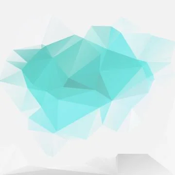 Green white magic background Stock Illustration